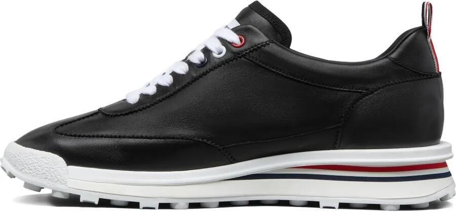 Thom Browne Soft Nappa RWB Tech Runner sneakers Zwart