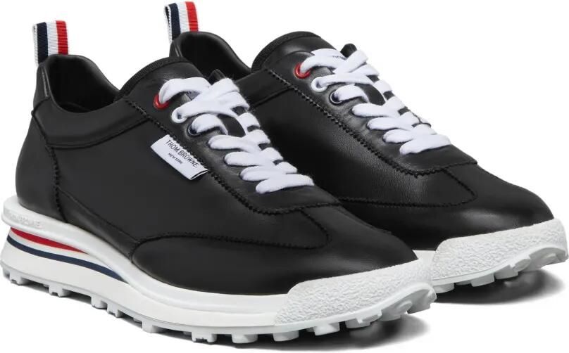 Thom Browne Soft Nappa RWB Tech Runner sneakers Zwart - Foto 4
