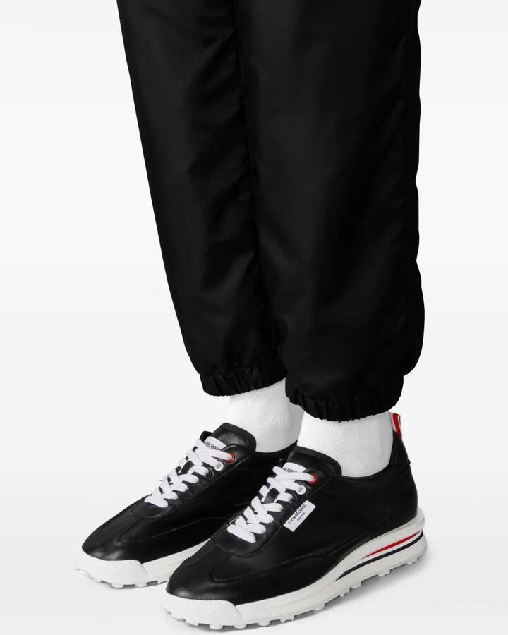 Thom Browne Soft Nappa RWB Tech Runner sneakers Zwart - Foto 2