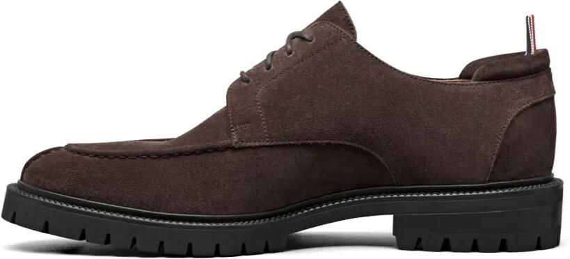Thom Browne Suède derby schoenen met Commando zool Bruin - Foto 5