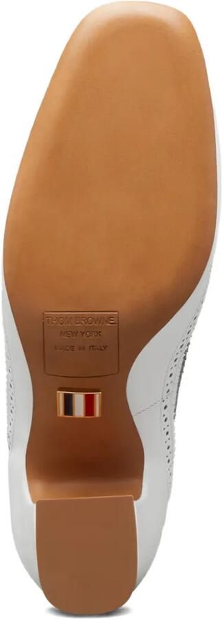 Thom Browne Thom John pumps met brogue detail Wit - Foto 4