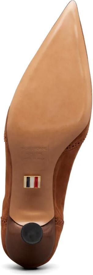 Thom Browne Velukid Wingtip pumps 50 mm Bruin - Foto 5