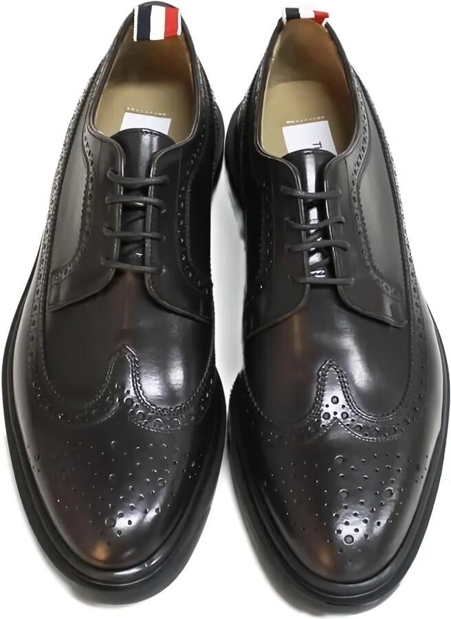 Thom Browne Veterschoenen met brogue detail Bruin - Foto 3