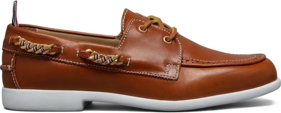 Thom Browne Veterschoenen met schakelkettingdetail Bruin