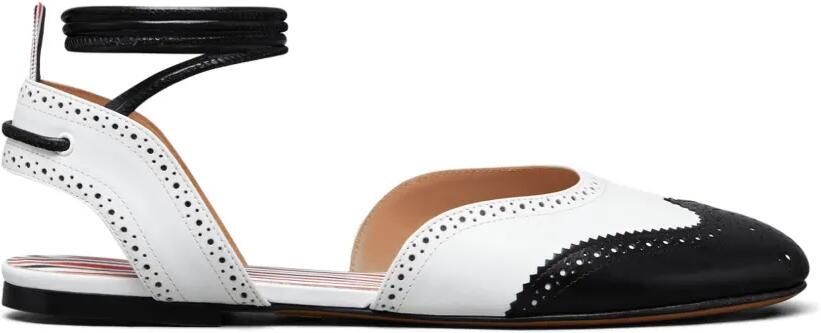 Thom Browne Wing D'Orsay ballerina's 5 mm Wit