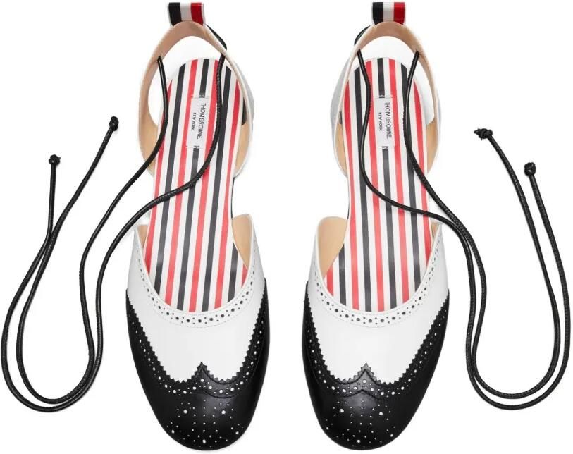 Thom Browne Wing D'Orsay ballerina's 5 mm Wit - Foto 2