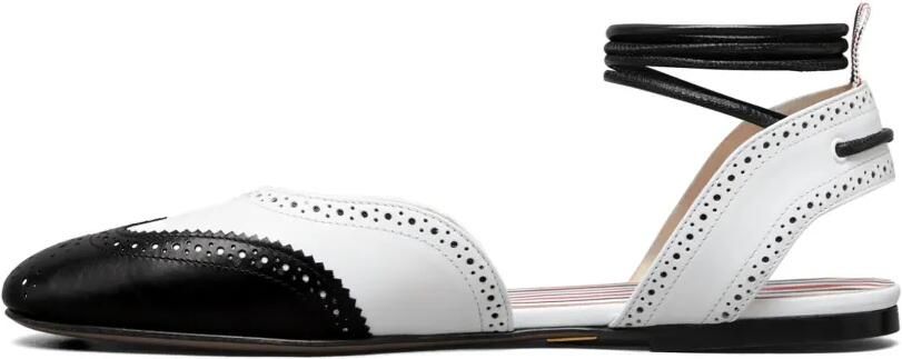 Thom Browne Wing D'Orsay ballerina's 5 mm Wit - Foto 5