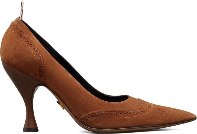 Thom Browne Wingtip brogue pumps Bruin