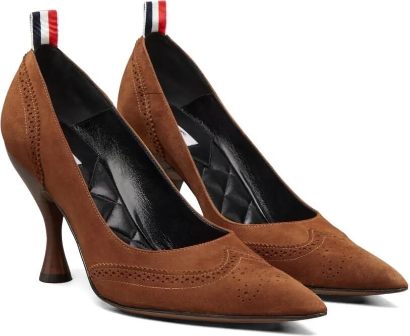 Thom Browne Wingtip brogue pumps Bruin - Foto 3