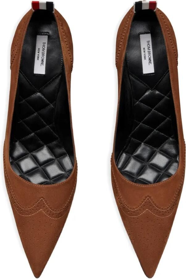 Thom Browne Wingtip brogue pumps Bruin - Foto 2