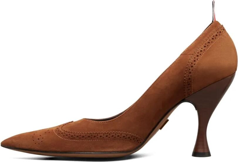 Thom Browne Wingtip brogue pumps Bruin - Foto 4
