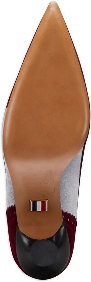 Thom Browne Wingtip suède pumps Rood - Foto 5
