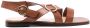 Tila March Gab sandalen met vierkante neus Bruin - Thumbnail 1