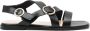Tila March Gab sandalen met vierkante neus Zwart - Thumbnail 1