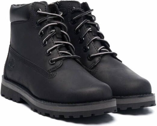 Timberland Kids Enkellaarzen met rits Zwart