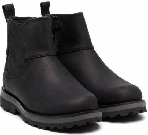 Timberland Kids Leren Chelsea laarzen Zwart