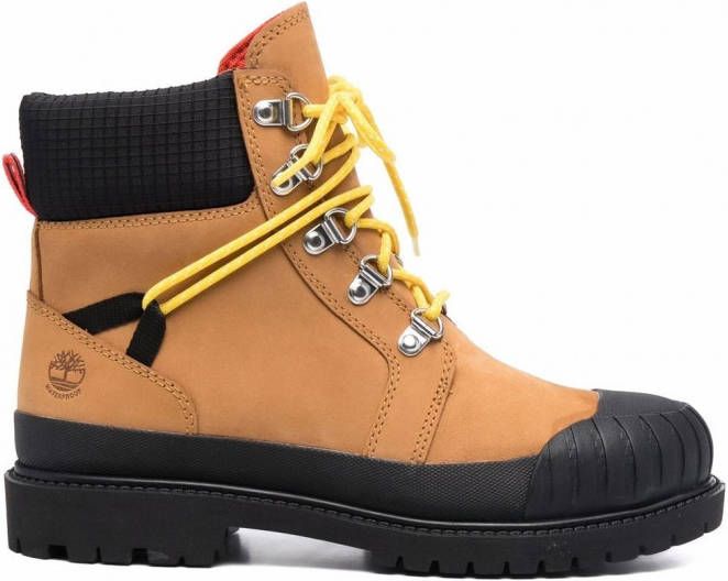 Timberland Laarzen met logo Bruin
