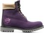 Timberland Suède enkellaarzen Paars - Thumbnail 1