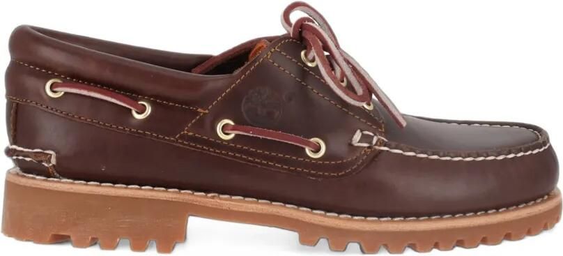 Timberland Authentic leather boat shoes Bruin