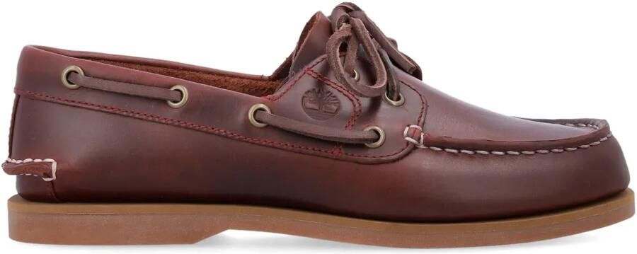 Timberland Bootschoenen met stiksel Bruin