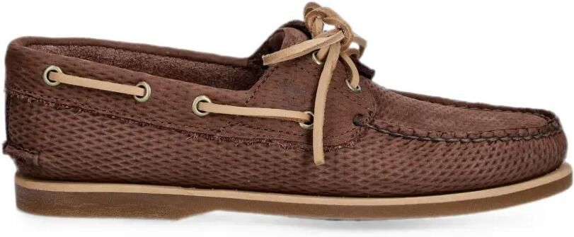 Timberland Bootschoenen met veters en geweven effect Bruin