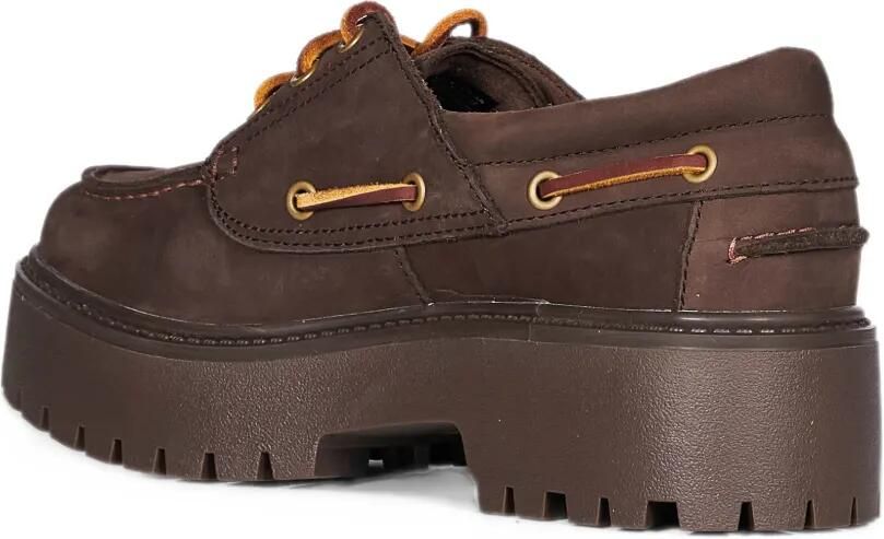 Timberland chunky-sole boat shoes Bruin - Foto 3