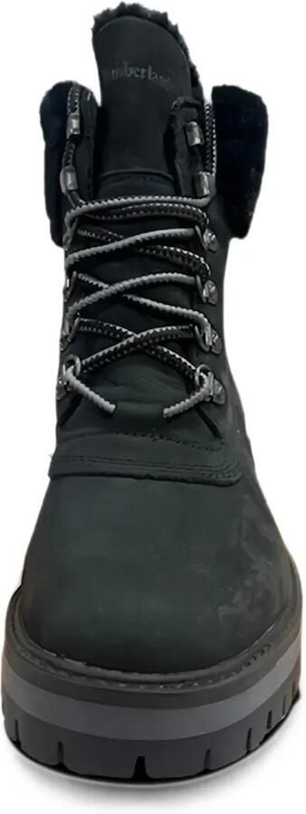Timberland Courmayeur Valley enkellaarzen met lammy afwerking Zwart - Foto 4