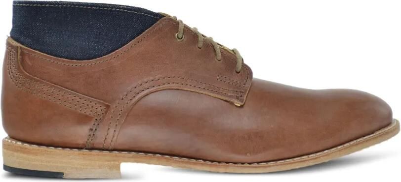 Timberland Denim leren Chukka laarzen Bruin