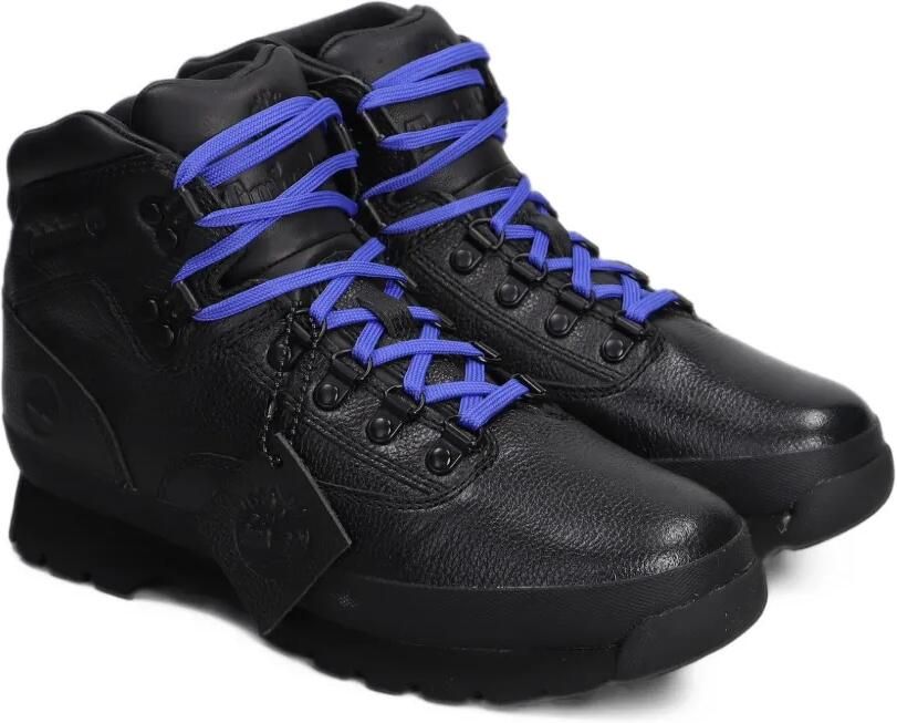 Timberland Euro Hiker grained leather boots Zwart