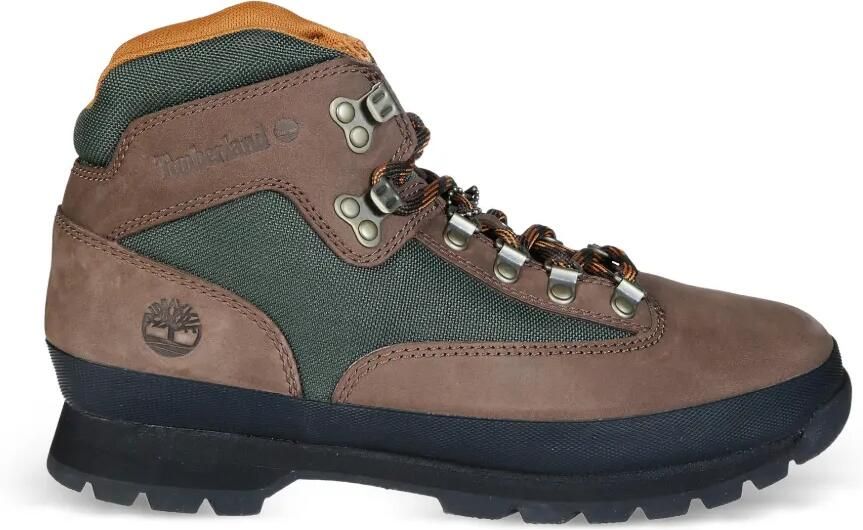 Timberland Euro Hiker veterlaarzen met vlakken Bruin