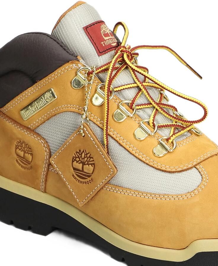 Timberland Field logo-debossed panelled boots Beige - Foto 2