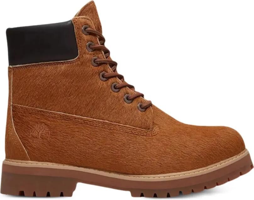 Timberland Heritage 6 Inch brushed-effect ankle boots Bruin