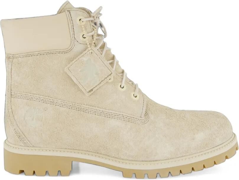 Timberland Heritage 6 suede lace-up boots Beige