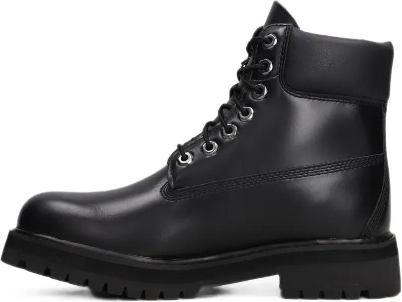 Timberland Heritage lace-up leather biker hiking boots Zwart - Foto 5