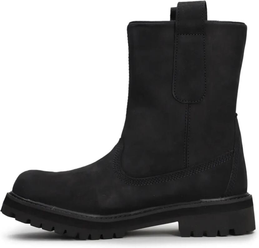Timberland Heritage logo-debossed pull-on biker boots Zwart - Foto 4