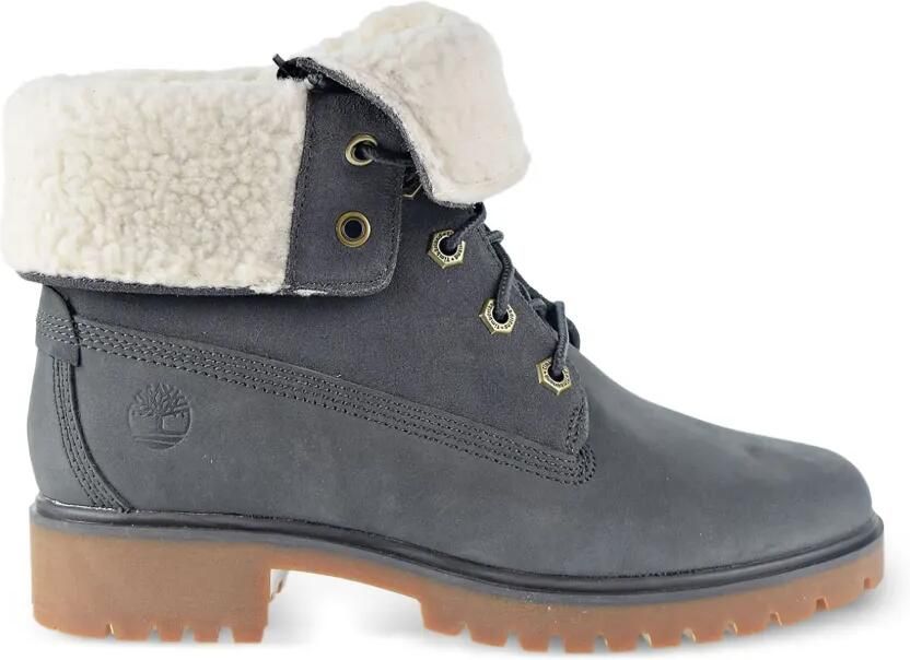 Timberland Jayne fleece omgevouwen laarzen Grijs