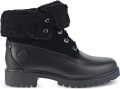 Timberland Jayne fleece omgevouwen laarzen Zwart - Zwart