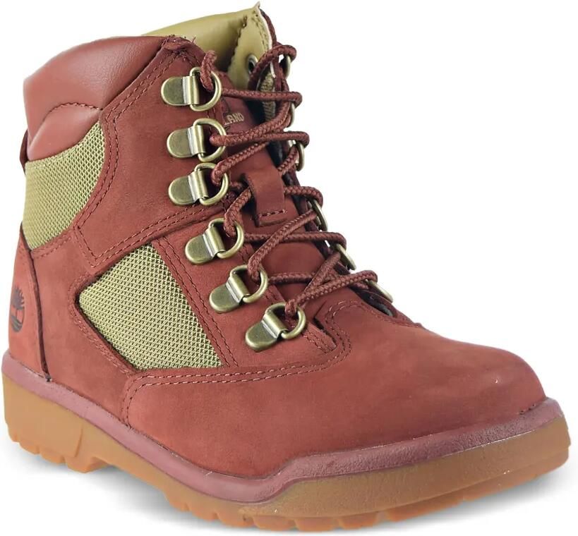 Timberland Kids 6 Inch Field laarzen Rood