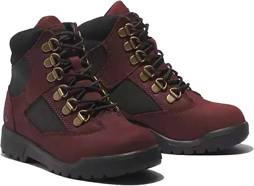 Timberland Kids 6 Inch Field laarzen Rood