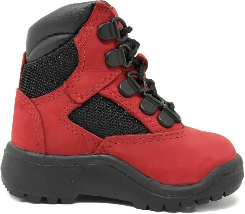 Timberland Kids 6 Inch Field slofjes Rood