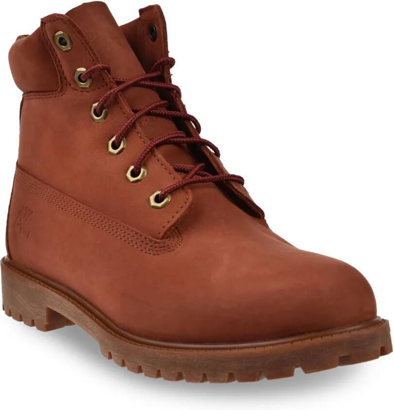 Timberland Kids 6 Inch Premium nubuck laarzen Rood