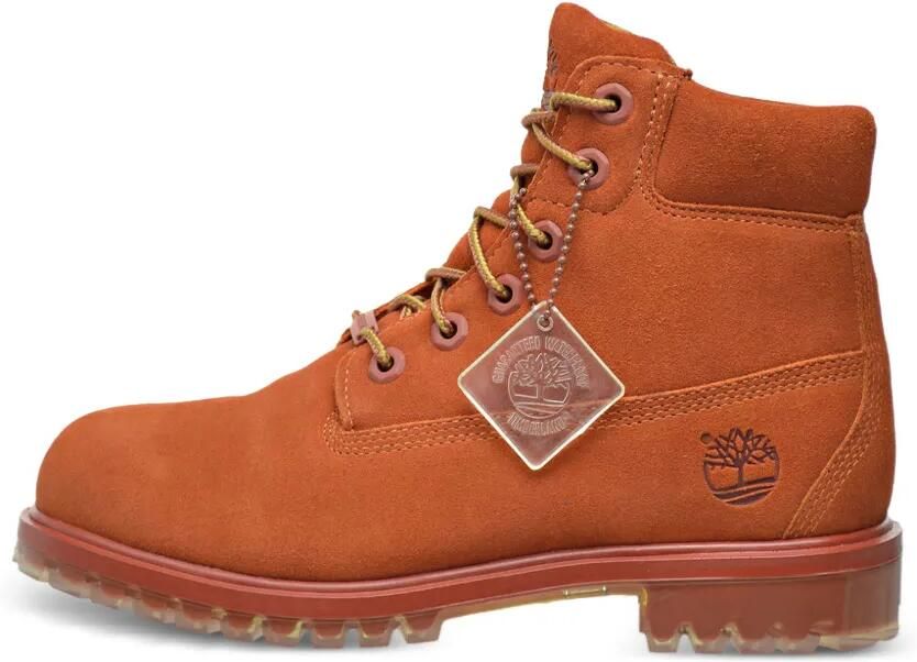 Timberland Kids 6-inch Premium suède laarzen Oranje
