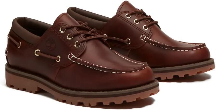 Timberland Kids Bootschoenen met kant Bruin