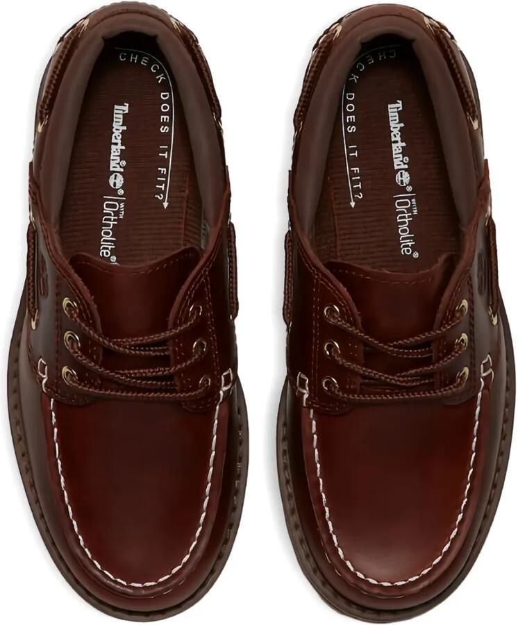 Timberland Kids Bootschoenen met kant Bruin - Foto 2