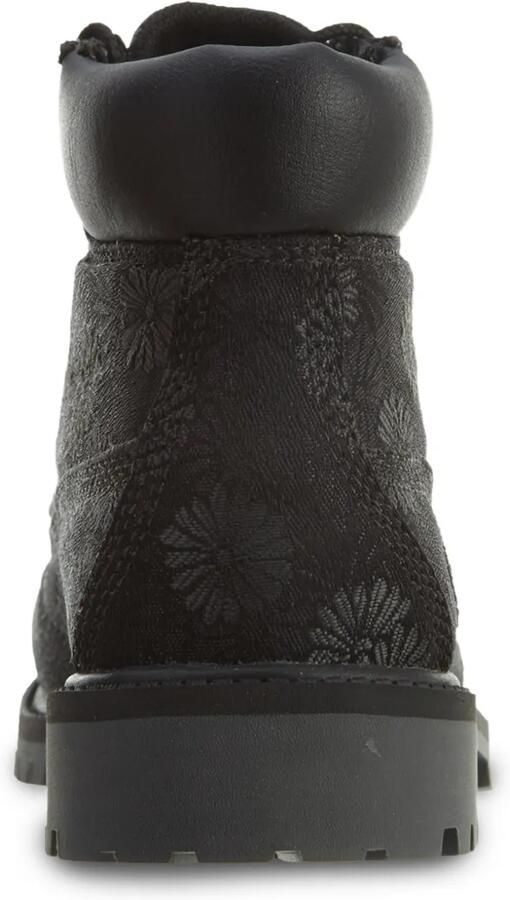 Timberland Kids Enkellaarzen met bloe print Zwart - Foto 2