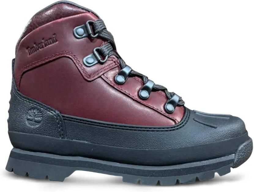 Timberland Kids Euro Hiker laarzen met rubberen neus Rood - Foto 2