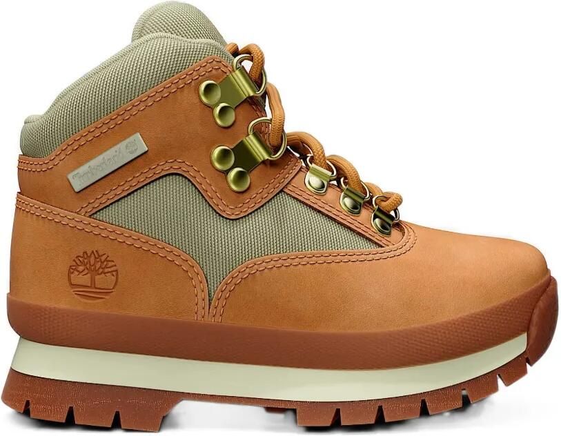 Timberland Kids Euro Hiker lace-up boots Beige