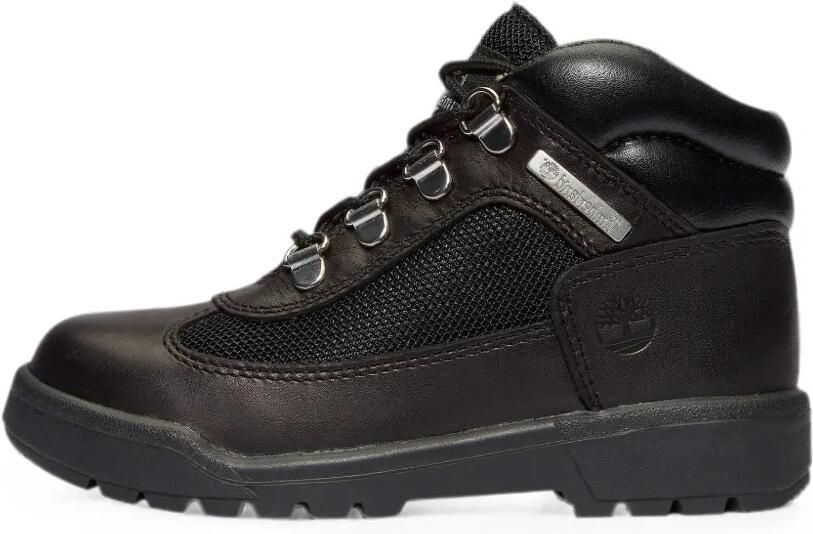 Timberland Kids Field Boot leren schoenen Zwart