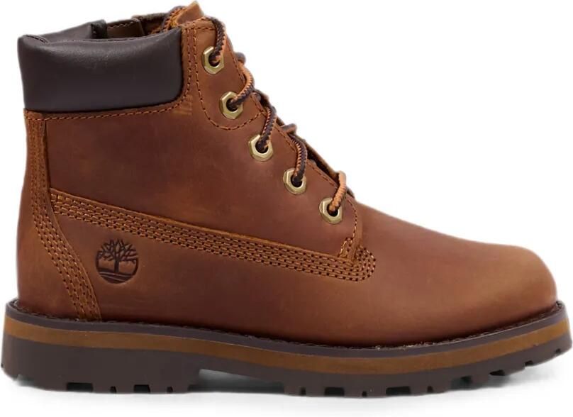 Timberland Kids Leren enkellaarzen Bruin