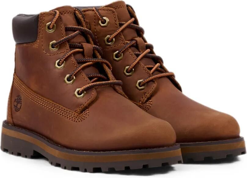 Timberland Kids Leren enkellaarzen Bruin - Foto 2